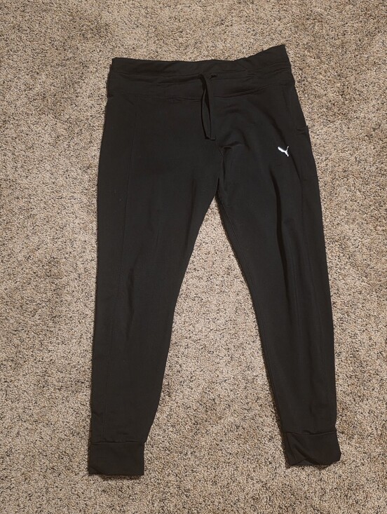 Puma Pants - Black Slim-Fit Leggings Puma XL